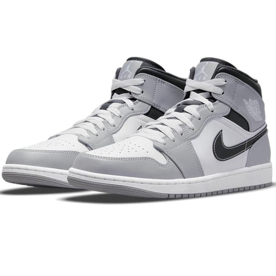 NIKE AIR JORDAN 1 MID LIGHT SMOKE GREY ナイキ エアジョーダン 1