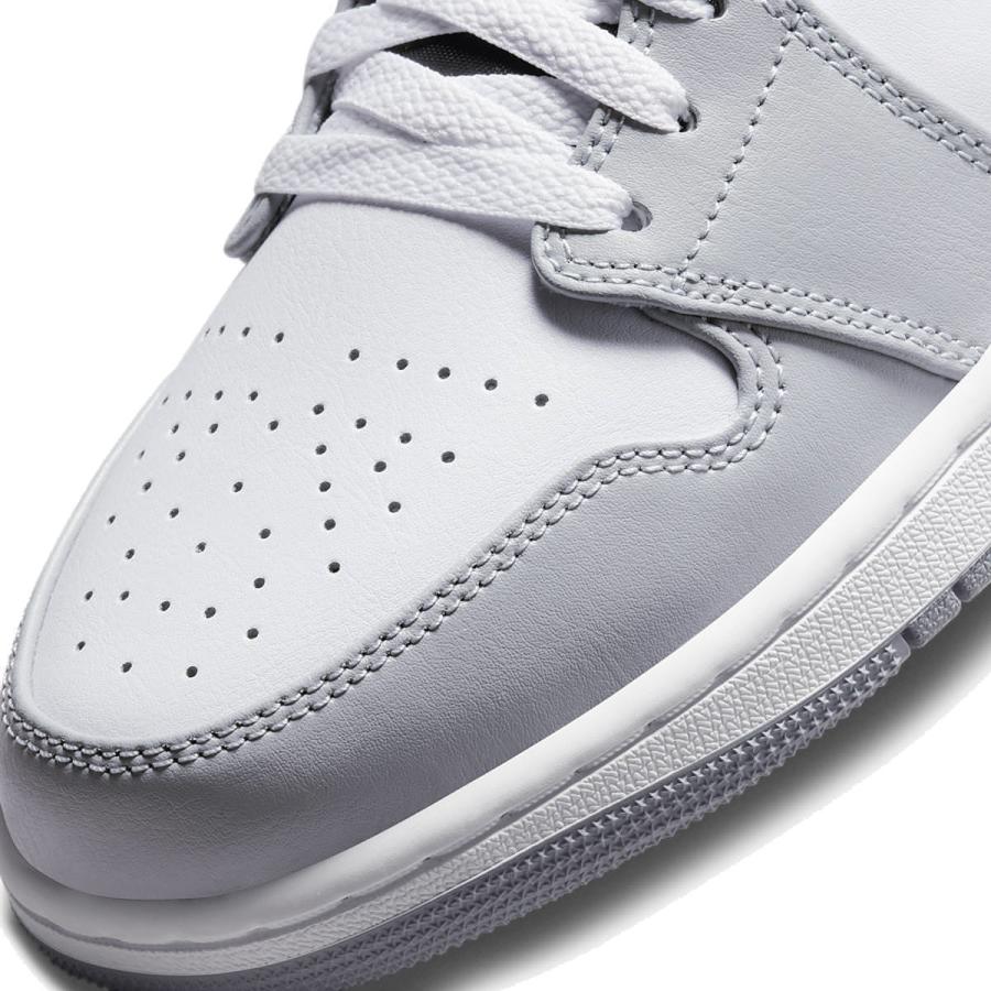 NIKE AIR JORDAN 1 MID LIGHT SMOKE GREY ナイキ エアジョーダン NIKE AIR JORDAN 1 MID LIGHT SMOKE GREY ナイキ エアジョーダン