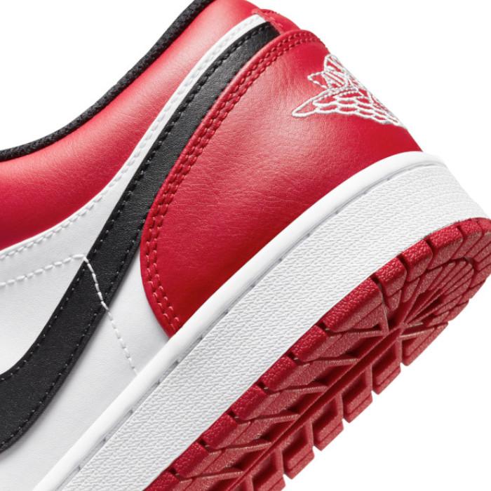 NIKE AIR JORDAN 1 LOW BRED TOE RED エア ジョーダン １ ロー