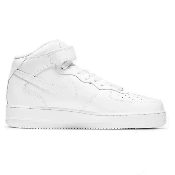 【美品】Nike Air Force 1 ホワイト　26センチ NIKE（ナイキ） エア フォース 1 07 ミッド ホワイト NIKE AIR FORCE 1