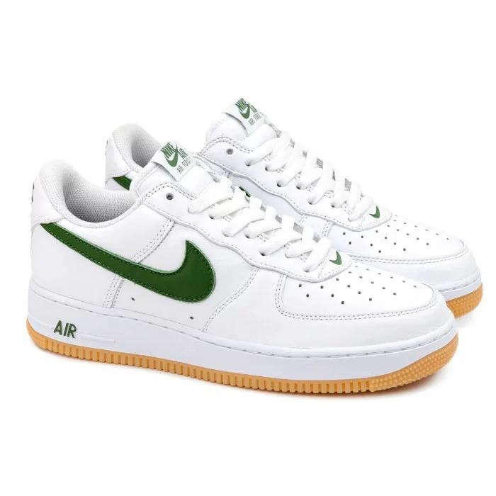 ナイキ エアフォース1 レトロ カラーオブザマンズ フォレスト グリーン ホワイト NIKE AIR FORCE 1 RETRO FOREST GREEN GUM WHITE FD7039-101｜goodsmell｜03