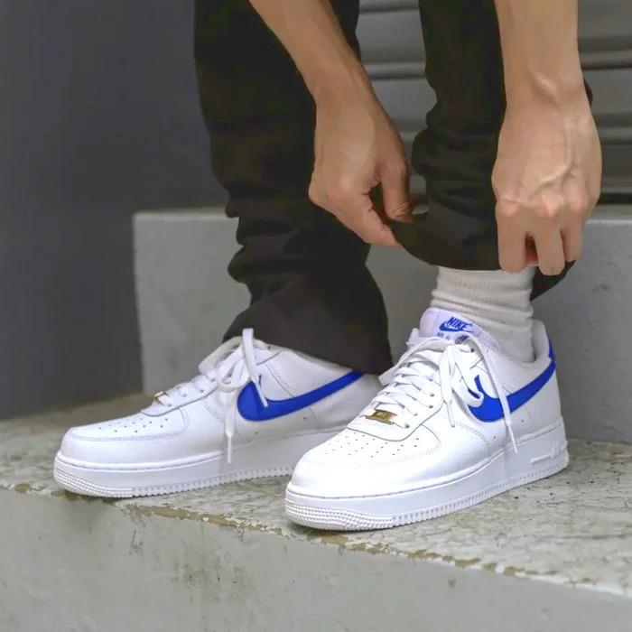 NIKE ナイキ エアフォース1 ロー ホワイト ブルー AIR FORCE 1 NIKE ナイキ エアフォース1 ロー ホワイト ブルー AIR FORCE 1