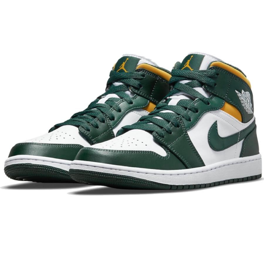 NIKE AIR JORDAN 1 MID SEATTLE SUPERSONICS ナイキ エアジョーダン 1 ミッド シアトル スーパーソニックス 554724-371 スニーカー｜goodsmell｜02