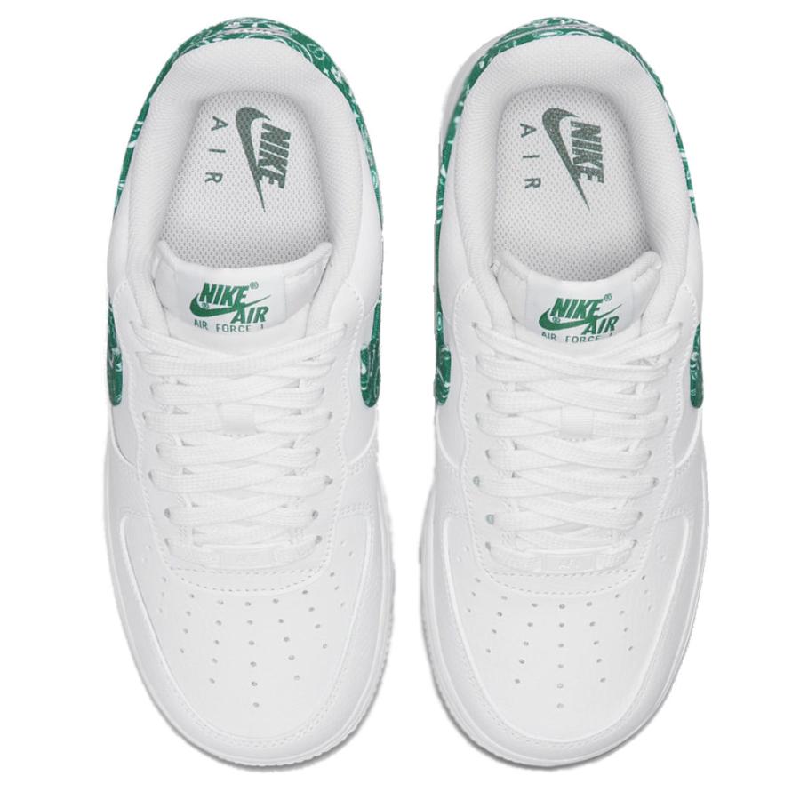 NIKE WMNS AIR FORCE 1 07 ESSENTIALS WHITE GREEN PAISLEY ナイキ 