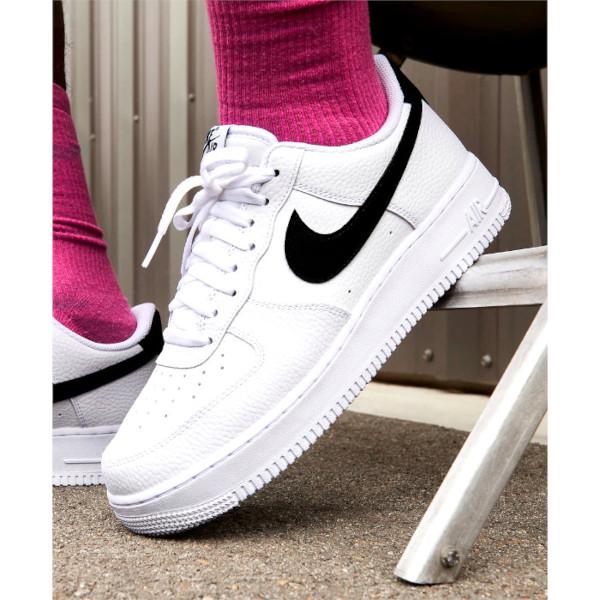 ナイキ エアフォース1 ロー 07 ホワイト 白 NIKE AIR FORCE 1 07 LOW BLACK WHITE メンズ スニーカー レディース 白 CT2302-100 CT3839-100｜goodsmell｜09