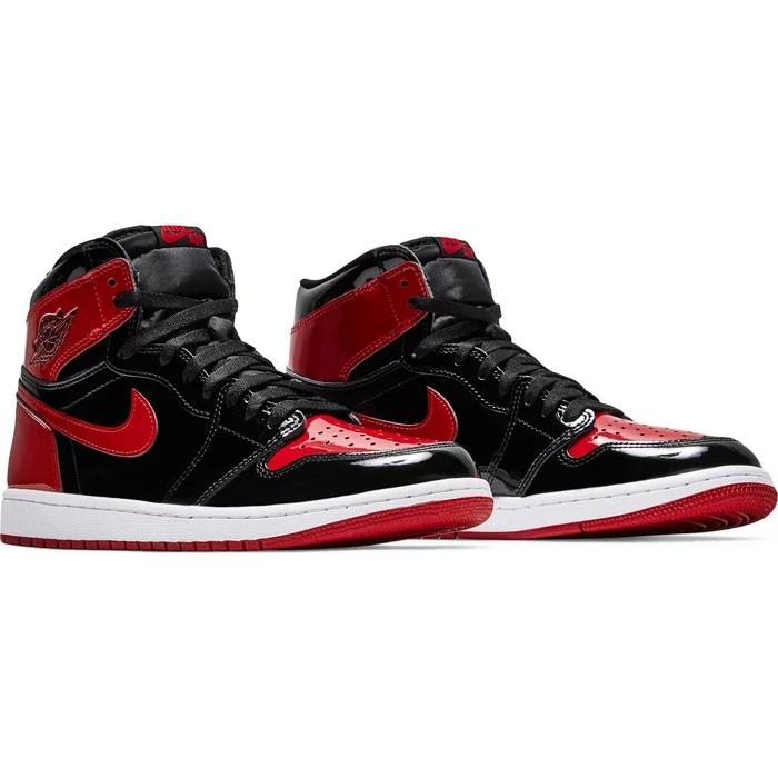 NIKE AIR JORDAN 1 RETRO HIGH OG BRED PATENT ナイキ エアジョーダン1 レトロ ハイ OG ブレッド  パテント 555088-063 スニーカー : 41 : goodsmell - 通販 - Yahoo!ショッピング