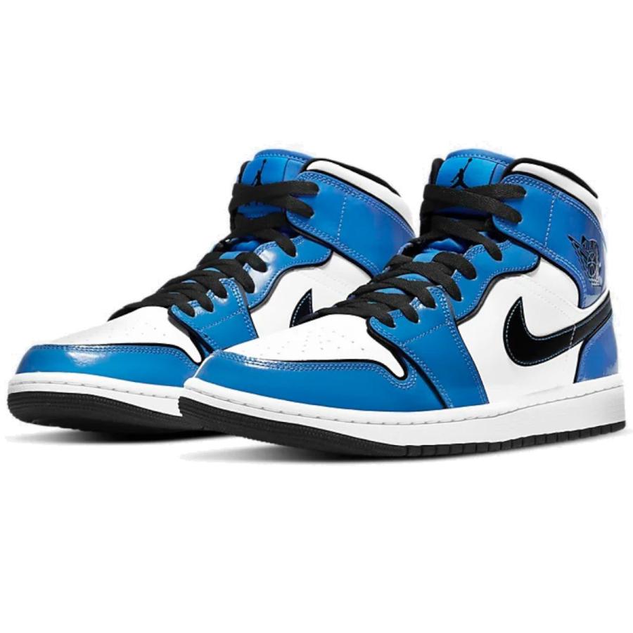 NIKE AIR JORDAN 1 MID SE SIGNAL BLUE ナイキ エア ジョーダン 1 ミッド SE シグナルブルー DD6834-402 スニーカー｜goodsmell｜02