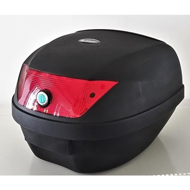 ユニカー工業 バイク用リアBOX ブラック 24L : CAR&BIKE GOODS