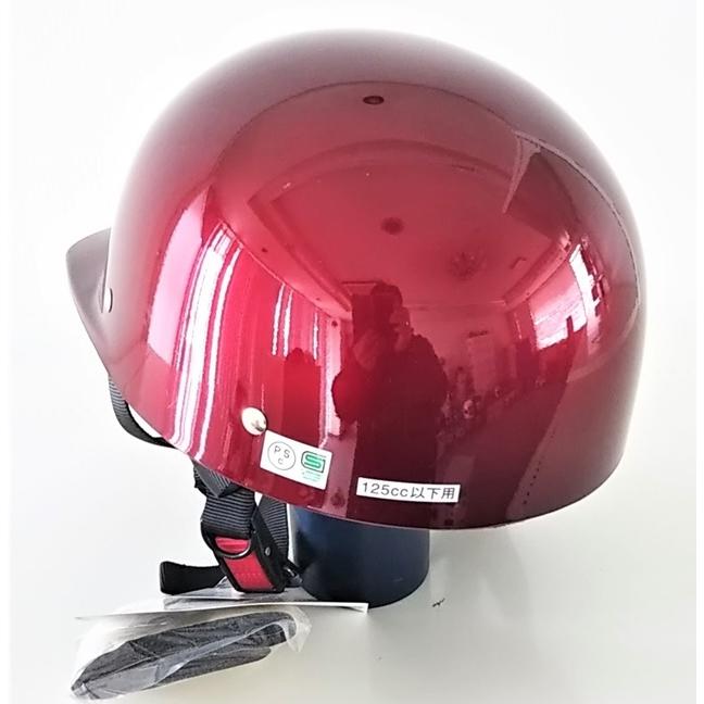 半キャップヘルメット キャンディレッド : CAR&BIKE GOODS 半キャップヘルメット キャンディレッド : CAR&BIKE GOODS