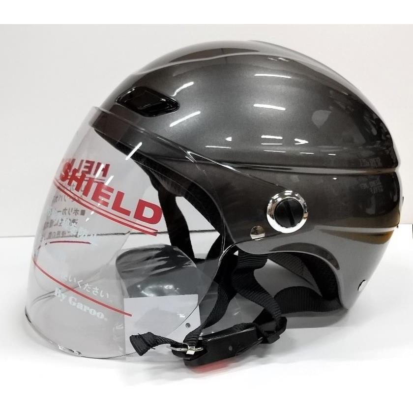 ユニカー工業 BH-27G ストリートスタイル シールド付ヘルメット
