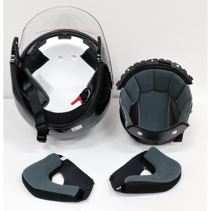 ユニカー工業 BH-31S XL−PRO ジェットヘルメット シルバー 内装