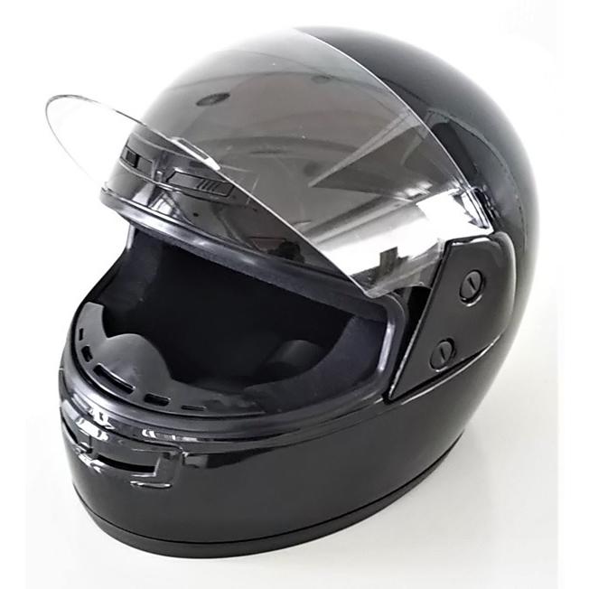 ユニカー工業 BH-35K フルフェイスヘルメット メタリックブラック