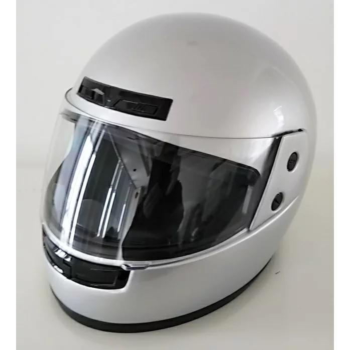 ユニカー工業 BH-35S フルフェイスヘルメット シルバー : CAR&BIKE