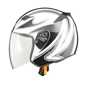 リード工業 STRAX SJ-9 ジェットヘルメット ホワイト : CAR&BIKE GOODS