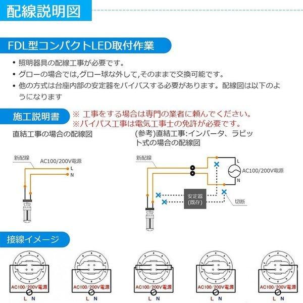 FDL13EX-N FDL13EXN 昼白色 LED化 FDL13形LED FDL13EX 交換 LED蛍光灯