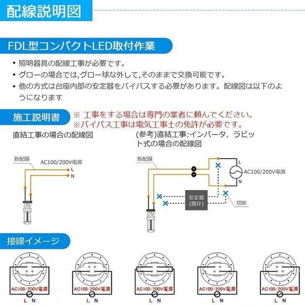 FDL18EX-D FDL18EXD 昼光色 LED化 FDL18形LED FDL18EX 交換 FDL18EX-D FDL18EXD 昼光色 LED化 FDL18形LED FDL18EX 交換