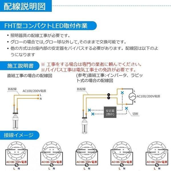 7個セット LED蛍光灯 FHT42EX-N FHT42EXN 昼白色 FHT42LED LEDランプ