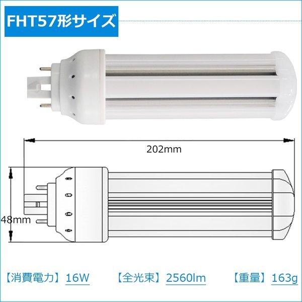 LED蛍光灯 FHT57EX-L FHT57EXL 電球色 FHT57LED LEDランプ FHT57型 LED