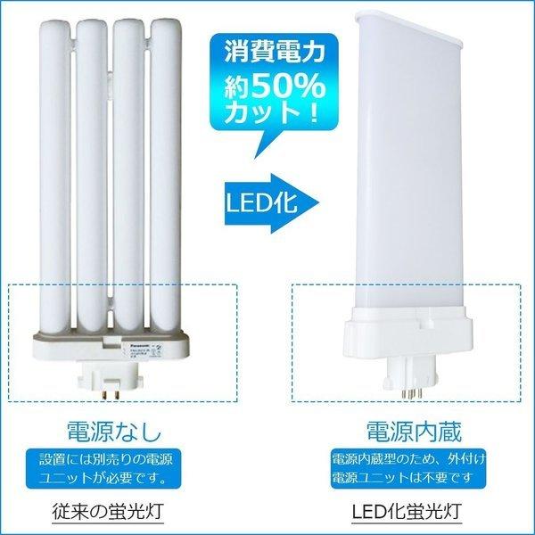 FML55EX-W FML55EXW 白色 LED蛍光灯 FML55W FML55W形 FML55型 LED化