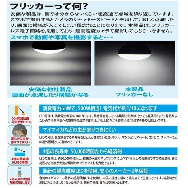 バラストレス水銀ランプ から LED PAR56 500W相当 LEDレフ電球 LED