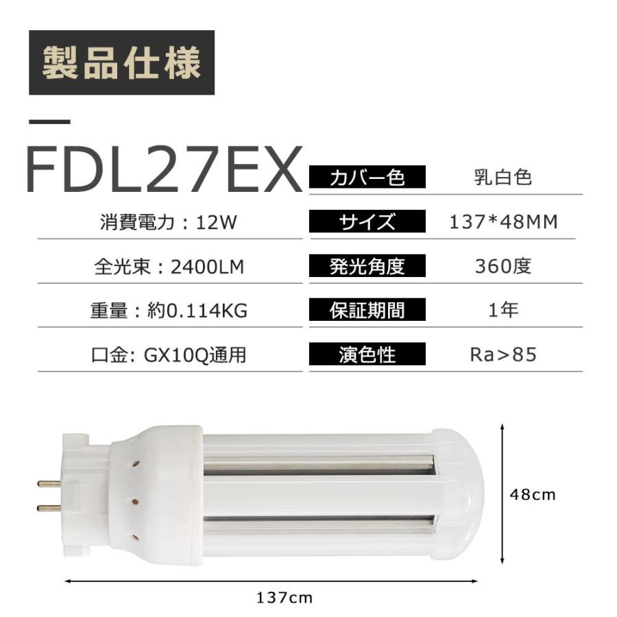 6個セット】FDL27EXL FDL27EXW FDL27EXN FDL27EXD FDL27W相当 LED