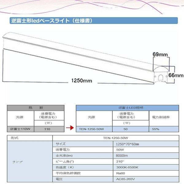 薄型 70mm幅 逆富士形 一体型 led照明器具 ベースライト キッチン シーリングライト ベース照明 トラフ形 led40w2灯 40w形2本相当 8000LM 50W 1250mm 白色4000K :NBLED-BASE-1250-70W:GOODSONE - 通販 - Yahoo!ショッピング 薄型 70mm幅 逆富士形 一体型 led照明器具 ベースライト キッチン シーリングライト ベース照明 トラフ形 led40w2灯 40w形2本相当 8000LM 50W 1250mm 白色4000K :NBLED-BASE-1250-70W:GOODSONE - 通販 - Yahoo!ショッピング