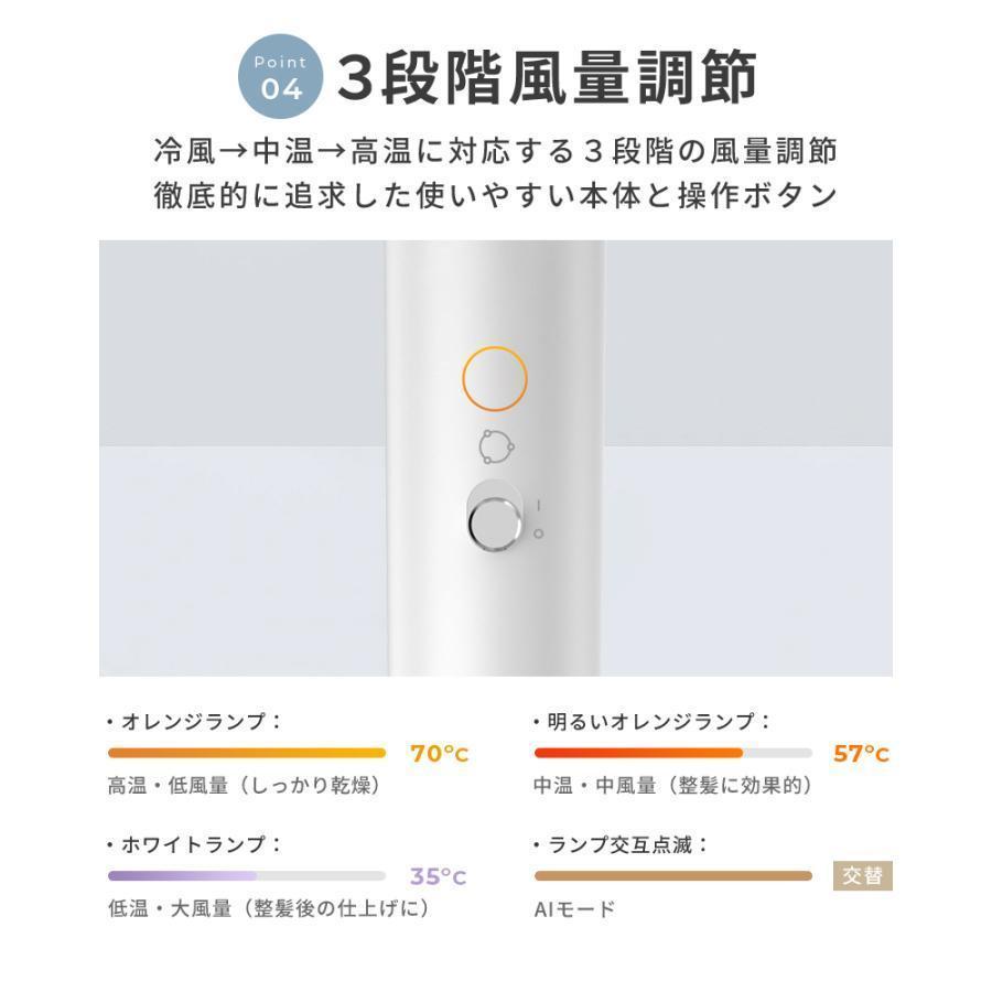 ドライヤー 速乾 大風量 冷熱風 4段階調節 高級 ヘアドライヤー 2億