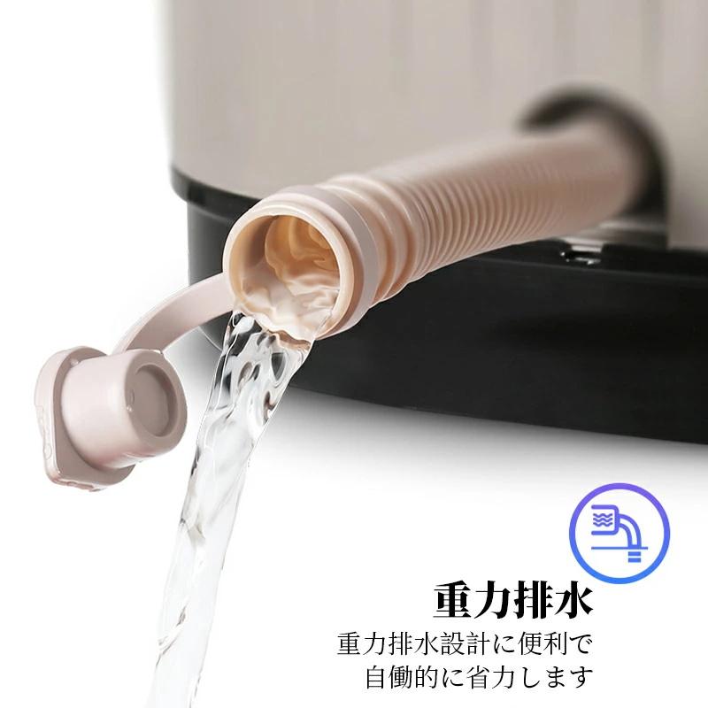 足湯器 フットバス 電気加熱 マッサージ 足湯 温度調節 自動加熱保温