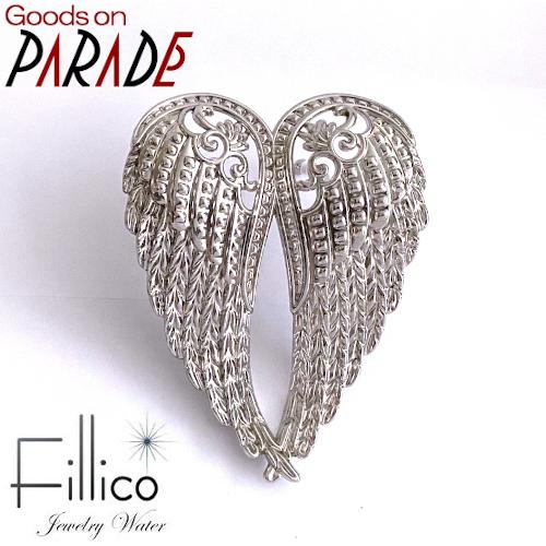 Fillico フィリコ メタルエンジェルウィング シルバー : グッズオン