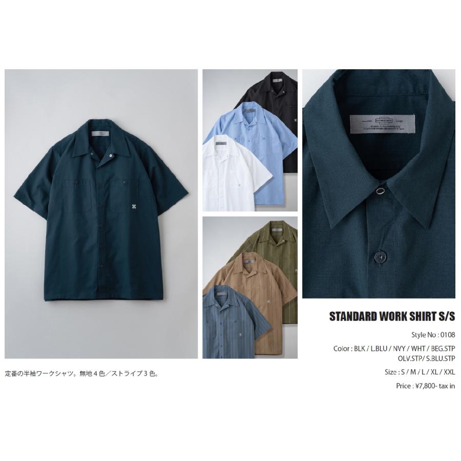 BLUCO（ブルコ） 30％OFF!! 0108 STANDARD WORK SHIRTS S/S