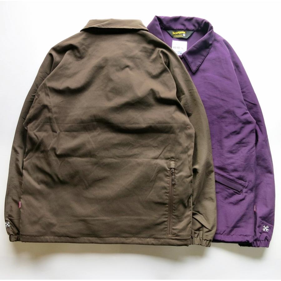 BLUCO ブルコ 0341 60/40 COACH JACKET コーチジャケット BLK/BRN/KHK/NVY/PPL ジャケット｜goodstandard1998｜05