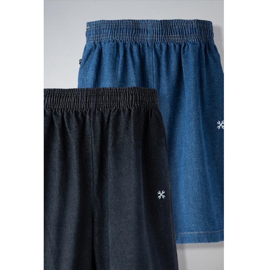 BLUCO（ブルコ） 30％OFF!! 1017 Std. CHEF SHORTS -Denim- シェフ