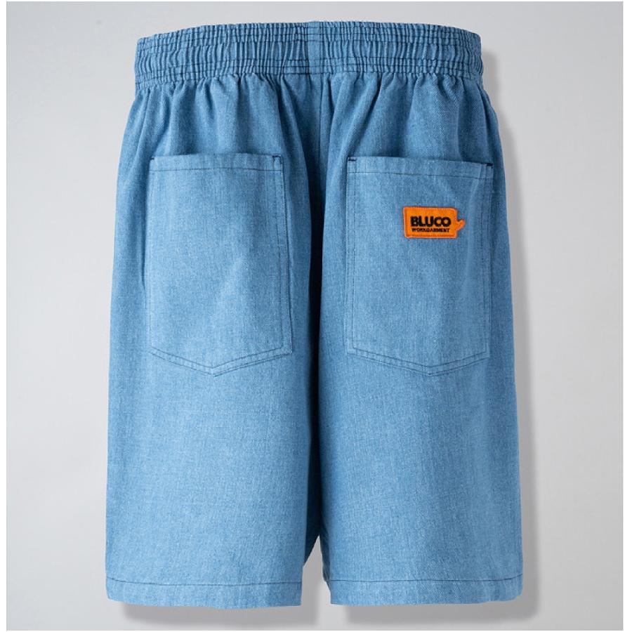 BLUCO（ブルコ） 30％OFF!! 1017 Std. CHEF SHORTS -Denim- シェフ