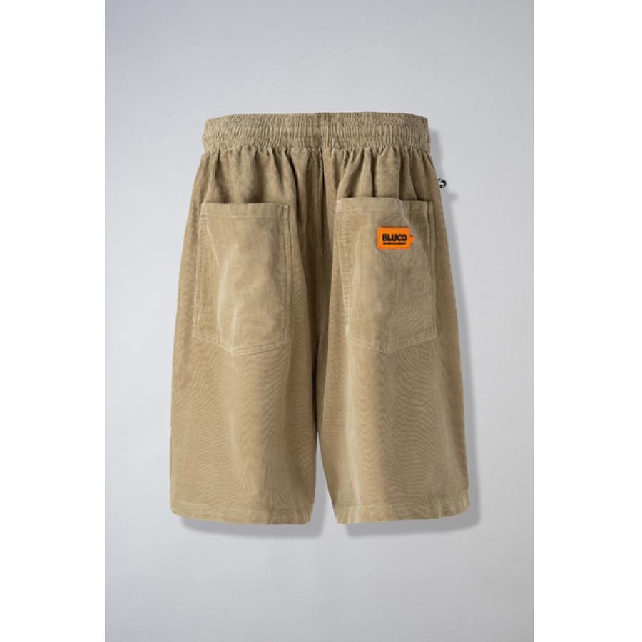 BLUCO ブルコ 1019 Std. CHEF SHORTS -Summer Corduroy- シェフ ショーツ サマーコーデュロイ CHL/F.GRN/KHK ショートパンツ｜goodstandard1998｜03