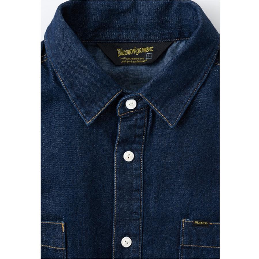 BLUCO（ブルコ） 30％OFF!! 1122 DENIM WORK SHIRTS L/S デニム ワーク
