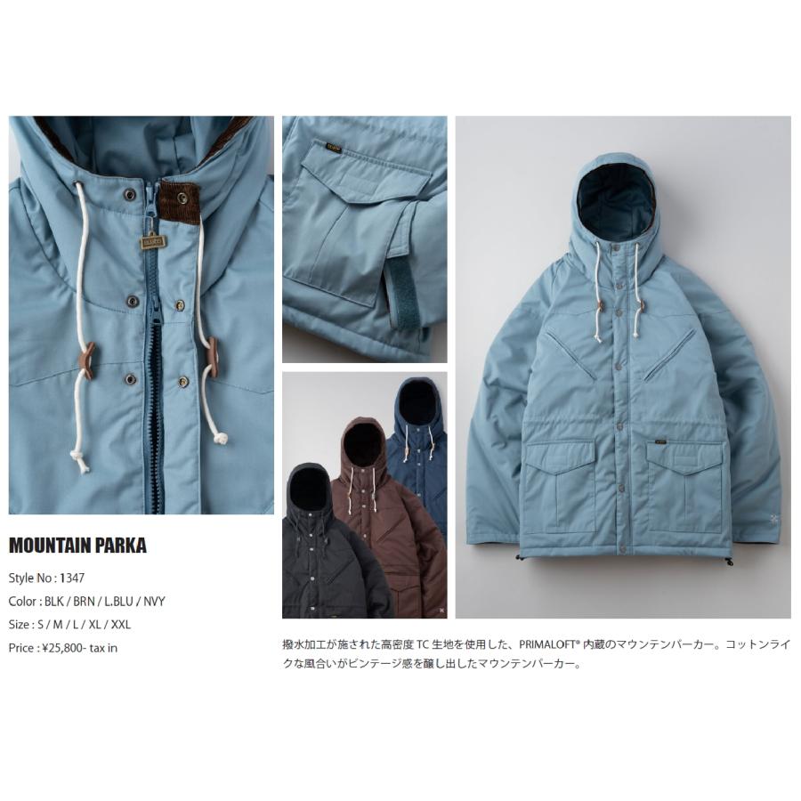BLUCO 35%OFF!! BLUCO ブルコ 1347 MOUNTAIN PARKA マウンテンパーカー BLK/BRN/L.BLU/NVY マウンテンパーカ : Goodstandard - 通販 - Yahoo!ショッピング BLUCO 35%OFF!! BLUCO ブルコ 1347 MOUNTAIN PARKA マウンテンパーカー BLK/BRN/L.BLU/NVY マウンテンパーカ : Goodstandard - 通販 - Yahoo!ショッピング