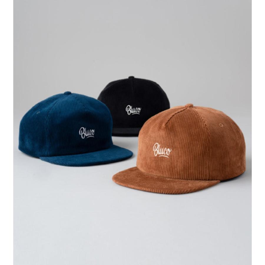 BLUCO（ブルコ） 30％OFF!! 1415 CORDUROY CAP - LOGO - コーデュロイ
