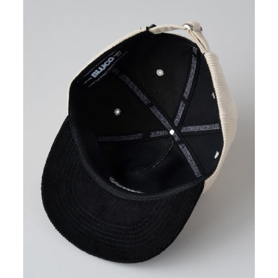 BLUCO（ブルコ） 30％OFF!! 1415 CORDUROY CAP - LOGO - コーデュロイ
