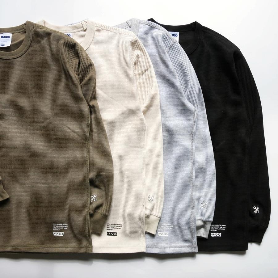 BLUCO（ブルコ） BLUCO 155-12-018 CREW NECK THERMAL SHIRT クルー