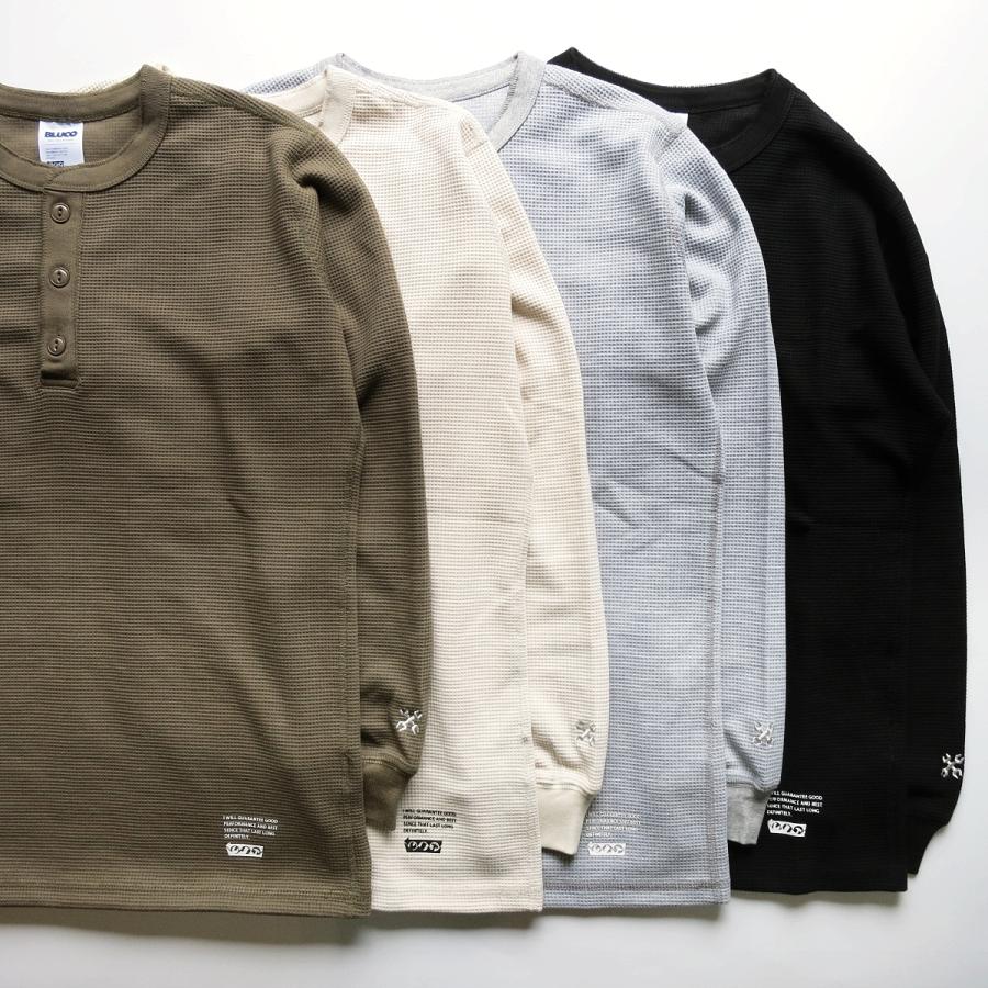 BLUCO（ブルコ） BLUCO 155-12-020 HENRY NECK THERMAL SHIRT ヘンリー 