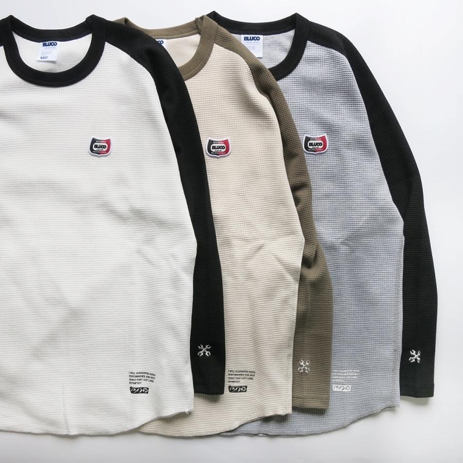 BLUCO（ブルコ） BLUCO 155-12-022 RAGLAN THERMAL SHIRT -Champ