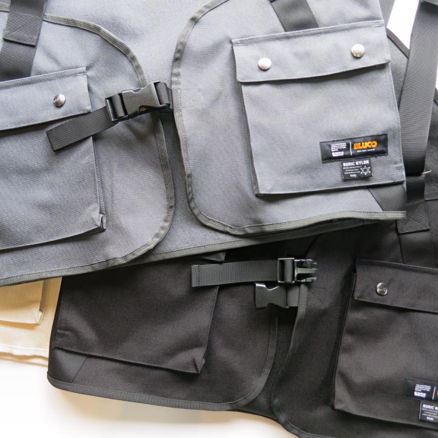 BLUCO（ブルコ） BLUCO 161-35-016 BURIC NYLON UTILITY VEST ブリック