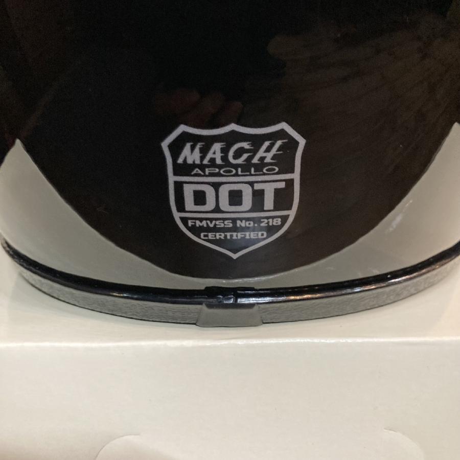 マックホール アポロ ヘルメット APOLLO HELMET BLACK / McHAL