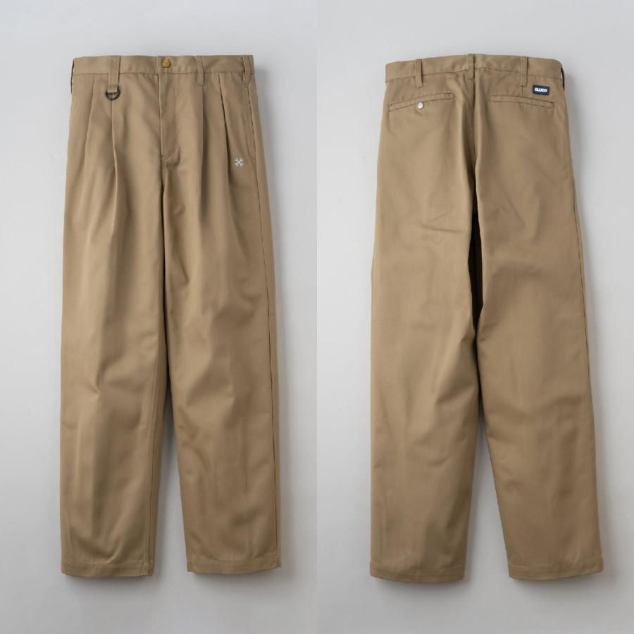 BLUCO ワークパンツ ベージュ&グレー2本セット　Ｌ BLUCO（ブルコ） 30％OFF!! 141-41-002 2-TAC WORK PANTS 2タック