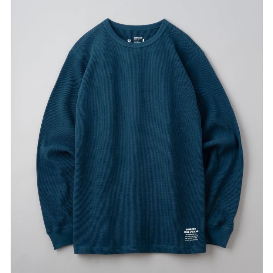 BLUCO ブルコ 0214 2PAC THERMAL SHIRTS -Set in Sleeve - 2パック サーマルシャツ  5COLOR-type 長袖 サーマル｜goodstandard1998｜07