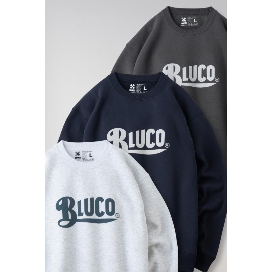 BLUCO ブルコ 1210 SWEAT SHIRTS - OLD LOGO - スウェットシャツ オールド ロゴ   4COLOR｜goodstandard1998｜03
