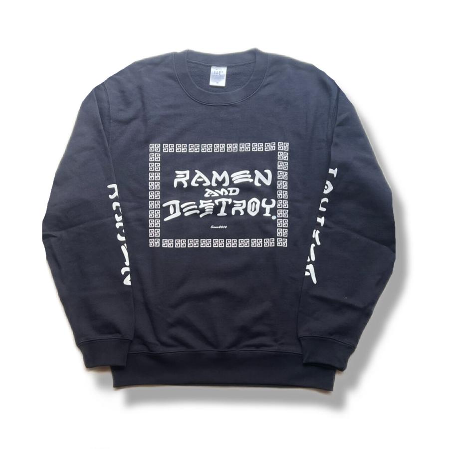 RAMEN & DESTROY ラーメン＆デストロイ ORIGINAL CREW NECK オリジナル
