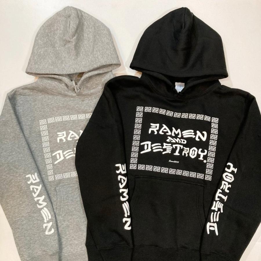 RAMEN & DESTROY ラーメン デストロイ HOODIE プルオーバー パーカー