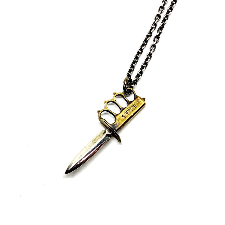 HATCHET METAL WORK STUDIO ハチェット HT-22-Sv,Br 『 KNUCKLE KNIFE