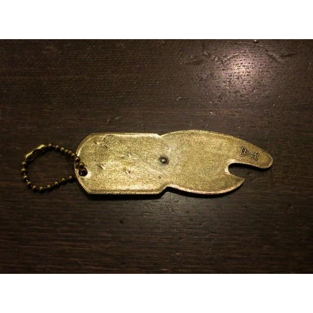 HATCHET × GoodStandard ORIGINAL 『 YOU PAY 』SPINNER BRASS KEYRING